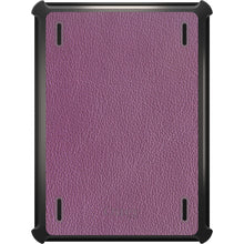 DistinctInk™ OtterBox Defender Series Case for Apple iPad / iPad Pro / iPad Air / iPad Mini - Purple Leather Print Design