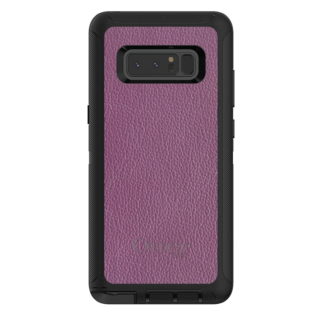 Purple Leather Print Design OtterBox Defender Case for iPhone & Galaxy, view 17