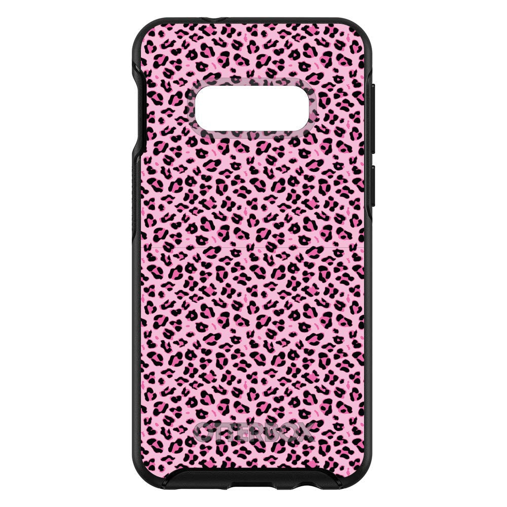 Black Pink Leopard Skin Spots OtterBox Symmetry Case for iPhone & Galaxy, view 7