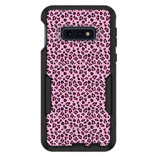 DistinctInk™ OtterBox Commuter Series Case for Apple iPhone or Samsung Galaxy - Black Pink Leopard Skin Spots