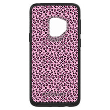 DistinctInk™ OtterBox Symmetry Series Case for Apple iPhone / Samsung Galaxy / Google Pixel - Black Pink Leopard Skin Spots