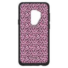 DistinctInk™ OtterBox Symmetry Series Case for Apple iPhone / Samsung Galaxy / Google Pixel - Black Pink Leopard Skin Spots