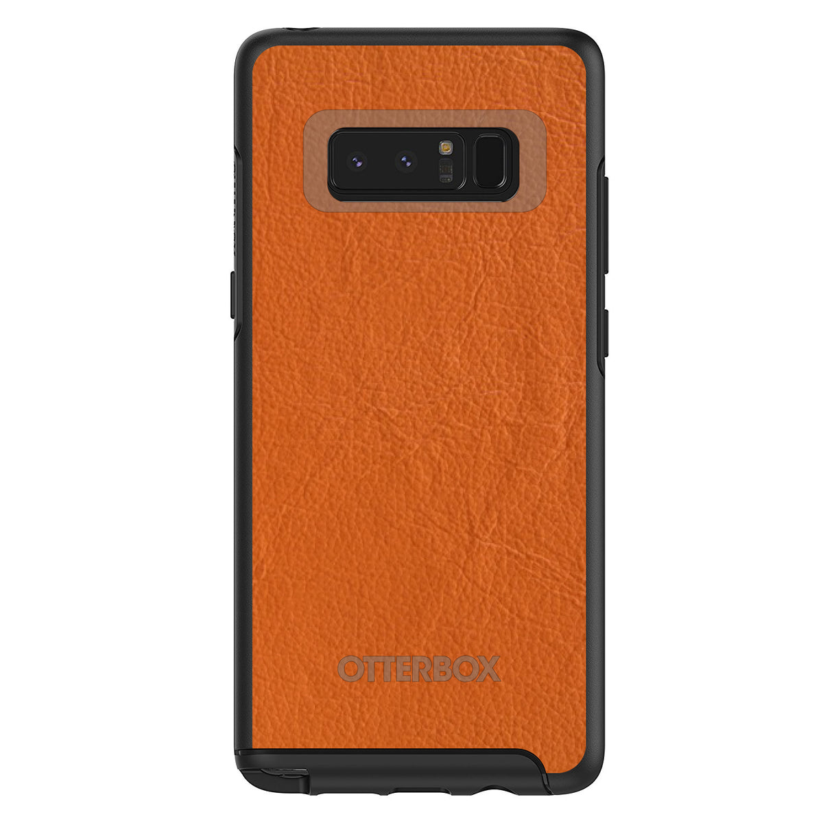 Orange Leather Print Design OtterBox Symmetry Case for iPhone & Galaxy, view 14