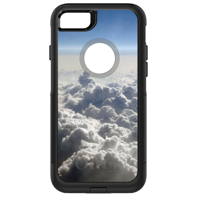 DistinctInk OtterBox Commuter Series Case for Apple iPhone or Samsung Galaxy - Blue Sky Above Clouds