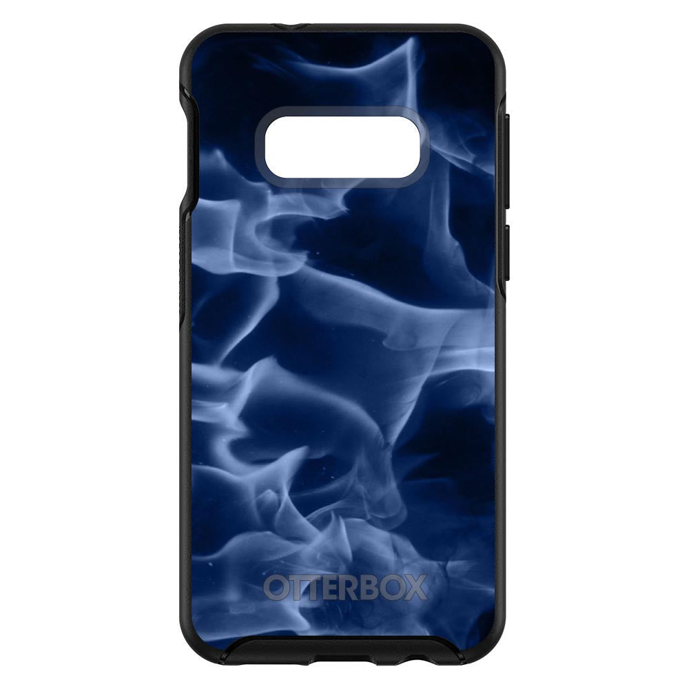 Blue Black Flame Fire OtterBox Symmetry Case for iPhone & Galaxy, view 7