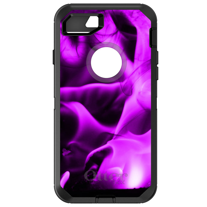 DistinctInk™ OtterBox Defender Series Case for Apple iPhone / Samsung Galaxy / Google Pixel - Violet Flame Fire