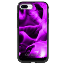 DistinctInk™ OtterBox Symmetry Series Case for Apple iPhone / Samsung Galaxy / Google Pixel - Violet Flame Fire