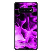 DistinctInk™ OtterBox Symmetry Series Case for Apple iPhone / Samsung Galaxy / Google Pixel - Violet Flame Fire