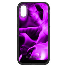 DistinctInk™ OtterBox Symmetry Series Case for Apple iPhone / Samsung Galaxy / Google Pixel - Violet Flame Fire