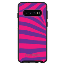 DistinctInk™ OtterBox Symmetry Series Case for Apple iPhone / Samsung Galaxy / Google Pixel - Purple Hot Pink Zebra Skin Stripes