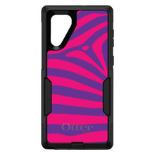 DistinctInk™ OtterBox Commuter Series Case for Apple iPhone or Samsung Galaxy - Purple Hot Pink Zebra Skin Stripes