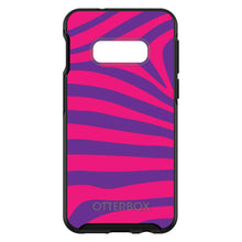 DistinctInk™ OtterBox Symmetry Series Case for Apple iPhone / Samsung Galaxy / Google Pixel - Purple Hot Pink Zebra Skin Stripes