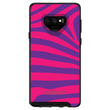 DistinctInk™ OtterBox Symmetry Series Case for Apple iPhone / Samsung Galaxy / Google Pixel - Purple Hot Pink Zebra Skin Stripes