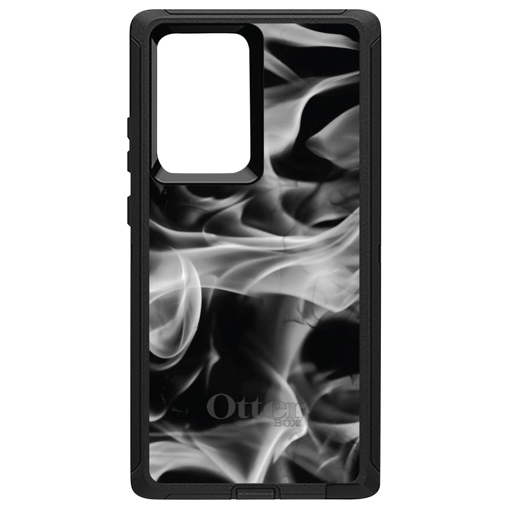 Grey Black Flame Fire OtterBox Defender Case for iPhone & Galaxy, view 13