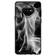 DistinctInk™ OtterBox Symmetry Series Case for Apple iPhone / Samsung Galaxy / Google Pixel - Grey Black Flame Fire