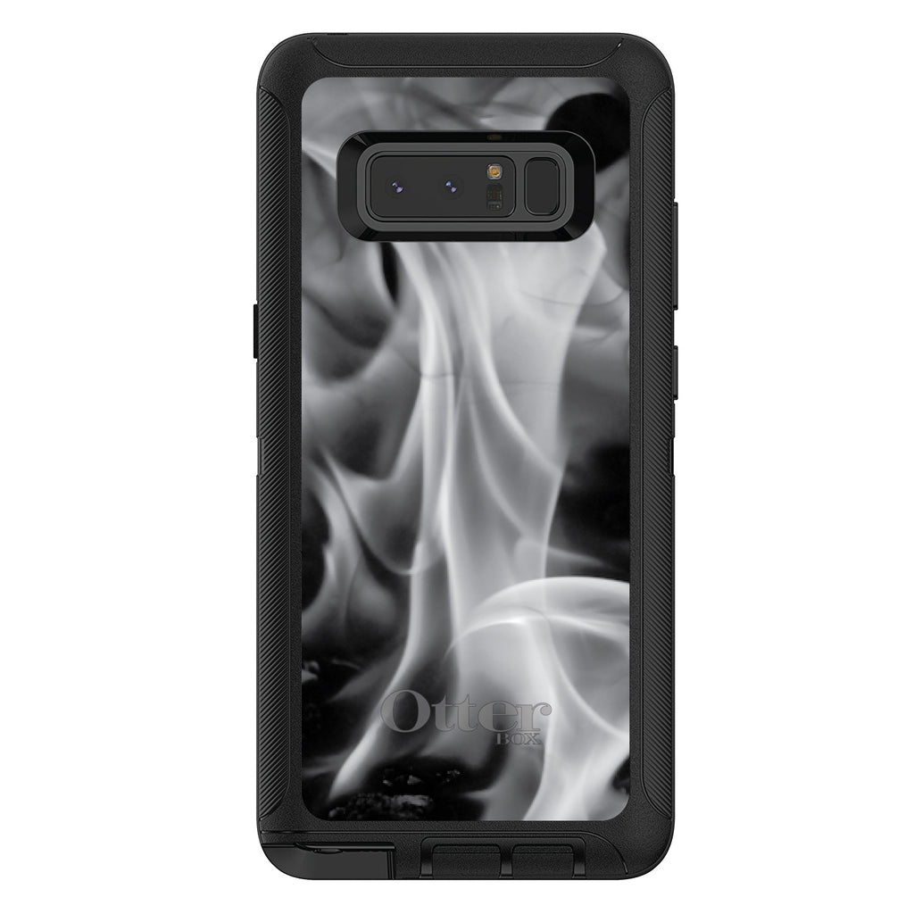 Grey Black Flame Fire OtterBox Defender Case for iPhone & Galaxy, view 17