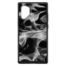 DistinctInk™ OtterBox Symmetry Series Case for Apple iPhone / Samsung Galaxy / Google Pixel - Grey Black Flame Fire