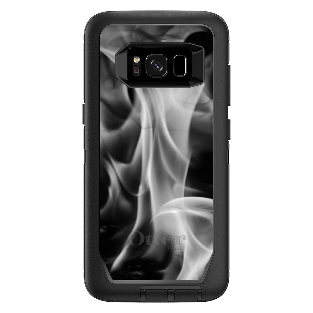 Grey Black Flame Fire OtterBox Defender Case for iPhone & Galaxy, view 12