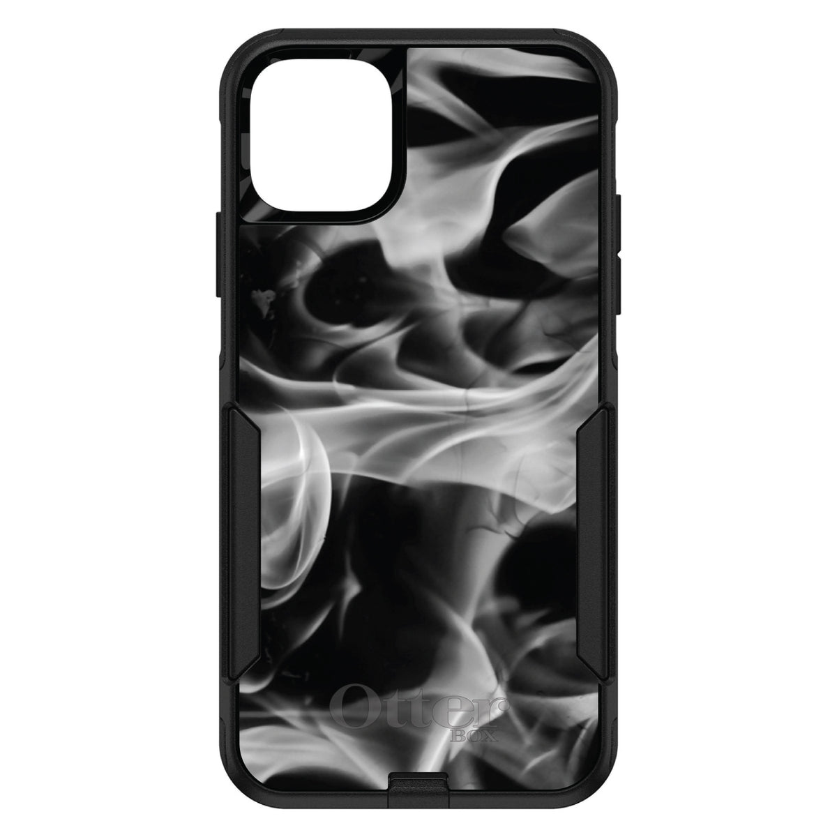 Grey Black Flame Fire OtterBox Commuter Case for iPhone & Galaxy, view 2