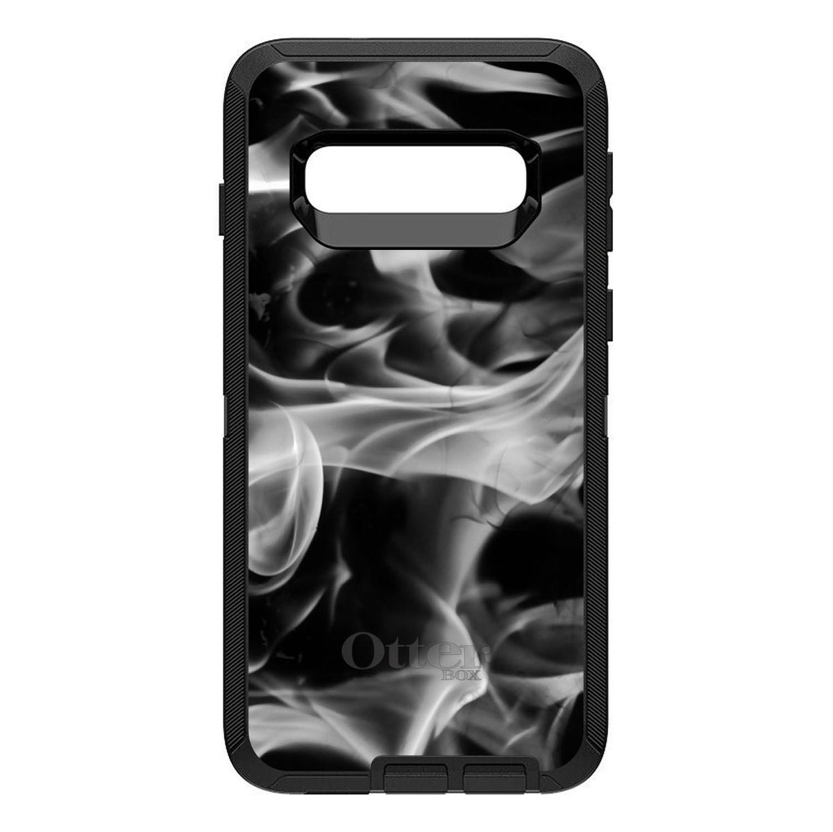Grey Black Flame Fire OtterBox Defender Case for iPhone & Galaxy, view 9