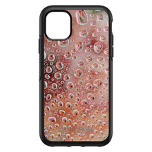 DistinctInk™ OtterBox Symmetry Series Case for Apple iPhone / Samsung Galaxy / Google Pixel - Red Water Droplets Glass