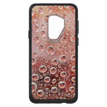 DistinctInk™ OtterBox Symmetry Series Case for Apple iPhone / Samsung Galaxy / Google Pixel - Red Water Droplets Glass