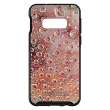 DistinctInk™ OtterBox Symmetry Series Case for Apple iPhone / Samsung Galaxy / Google Pixel - Red Water Droplets Glass