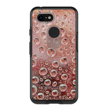 DistinctInk™ OtterBox Symmetry Series Case for Apple iPhone / Samsung Galaxy / Google Pixel - Red Water Droplets Glass