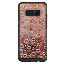 DistinctInk™ OtterBox Symmetry Series Case for Apple iPhone / Samsung Galaxy / Google Pixel - Red Water Droplets Glass