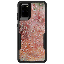 DistinctInk™ OtterBox Commuter Series Case for Apple iPhone or Samsung Galaxy - Red Water Droplets Glass