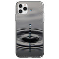 Single Water Droplet Clear Shockproof iPhone Case