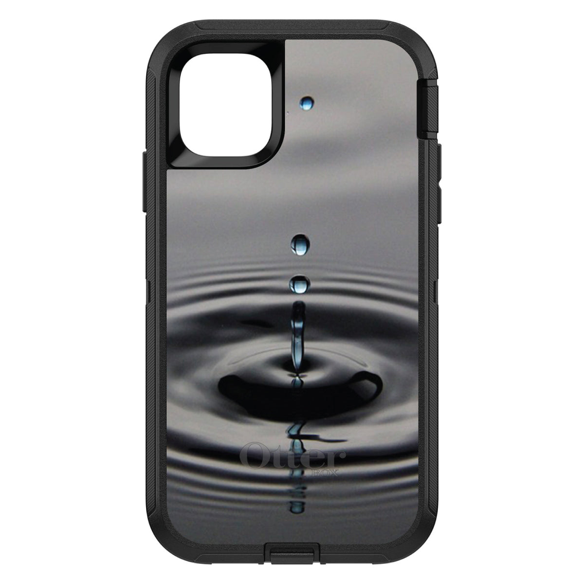 Single Water Droplet OtterBox Defender Case for iPhone & Galaxy, view 2