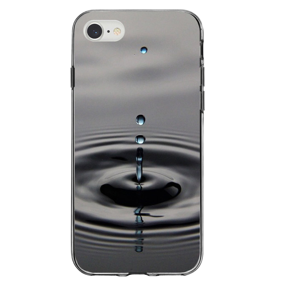 Single Water Droplet Clear Shockproof iPhone Case, view 5