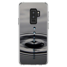 DistinctInk® Clear Shockproof Hybrid Case for Apple iPhone / Samsung Galaxy / Google Pixel - Single Water Droplet