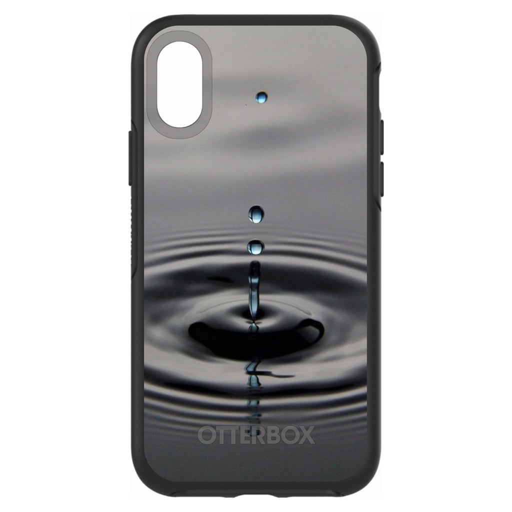 Single Water Droplet OtterBox Symmetry Case for iPhone & Galaxy, view 4