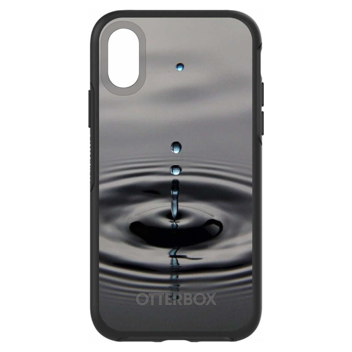 Single Water Droplet OtterBox Symmetry Case for iPhone & Galaxy, view 4