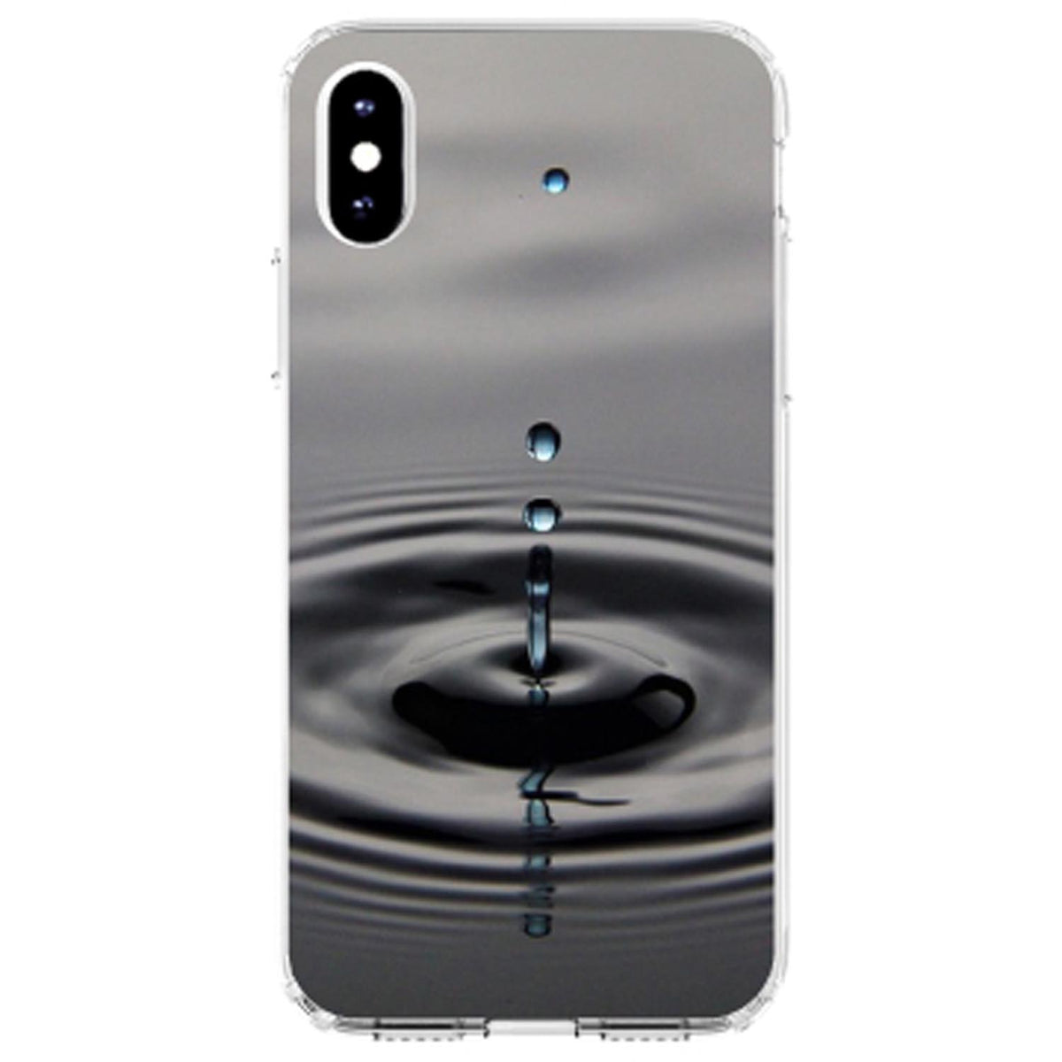 Single Water Droplet Clear Shockproof iPhone Case, view 3