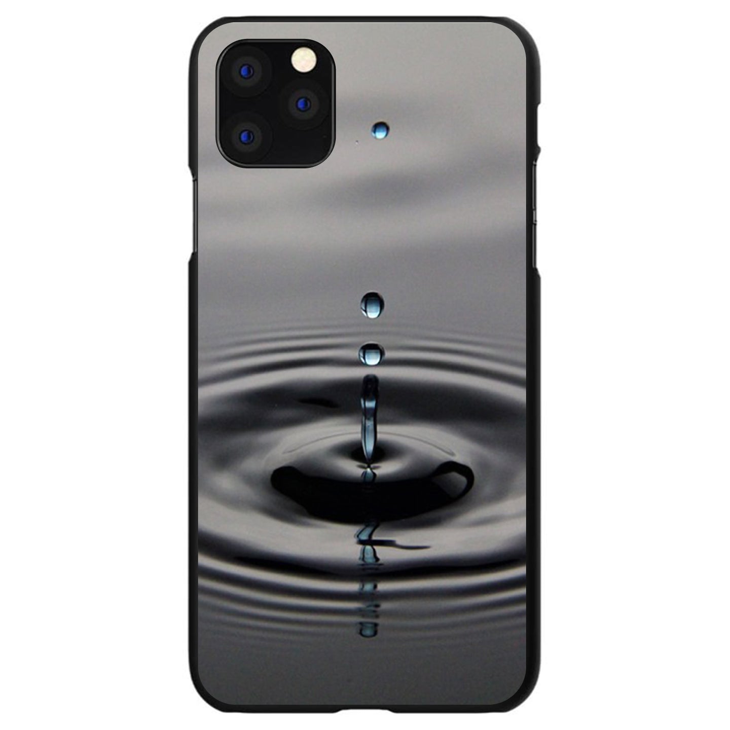 DistinctInk® Hard Plastic Snap-On Case for Apple iPhone or Samsung Galaxy - Single Water Droplet