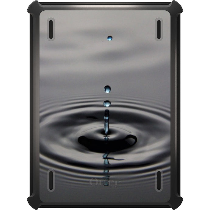 DistinctInk™ OtterBox Defender Series Case for Apple iPad / iPad Pro / iPad Air / iPad Mini - Single Water Droplet