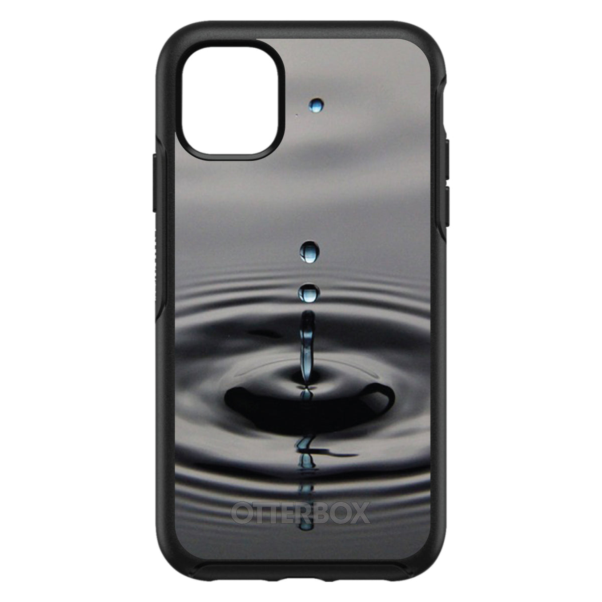 Single Water Droplet OtterBox Symmetry Case for iPhone & Galaxy, view 3