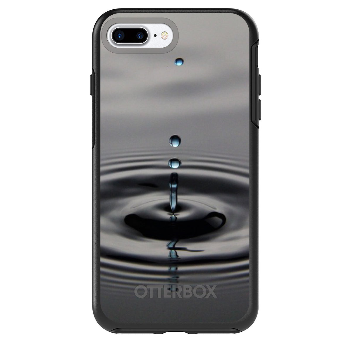 Single Water Droplet OtterBox Symmetry Case for iPhone & Galaxy, view 2