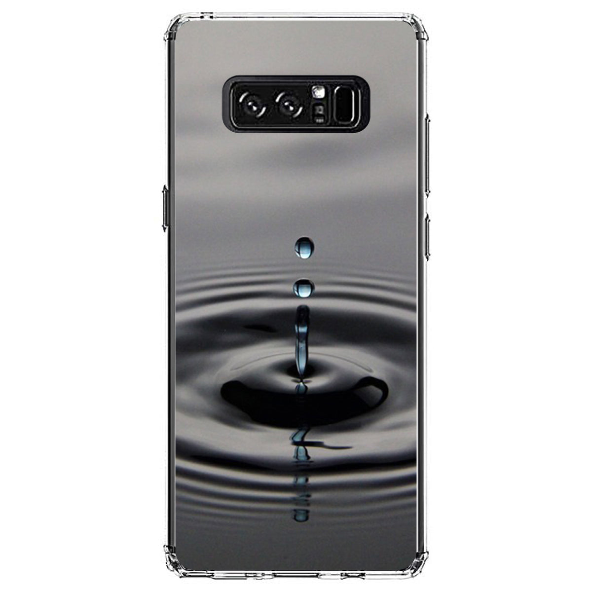 Single Water Droplet Clear Shockproof iPhone Case, view 12