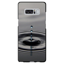 DistinctInk® Hard Plastic Snap-On Case for Apple iPhone or Samsung Galaxy - Single Water Droplet