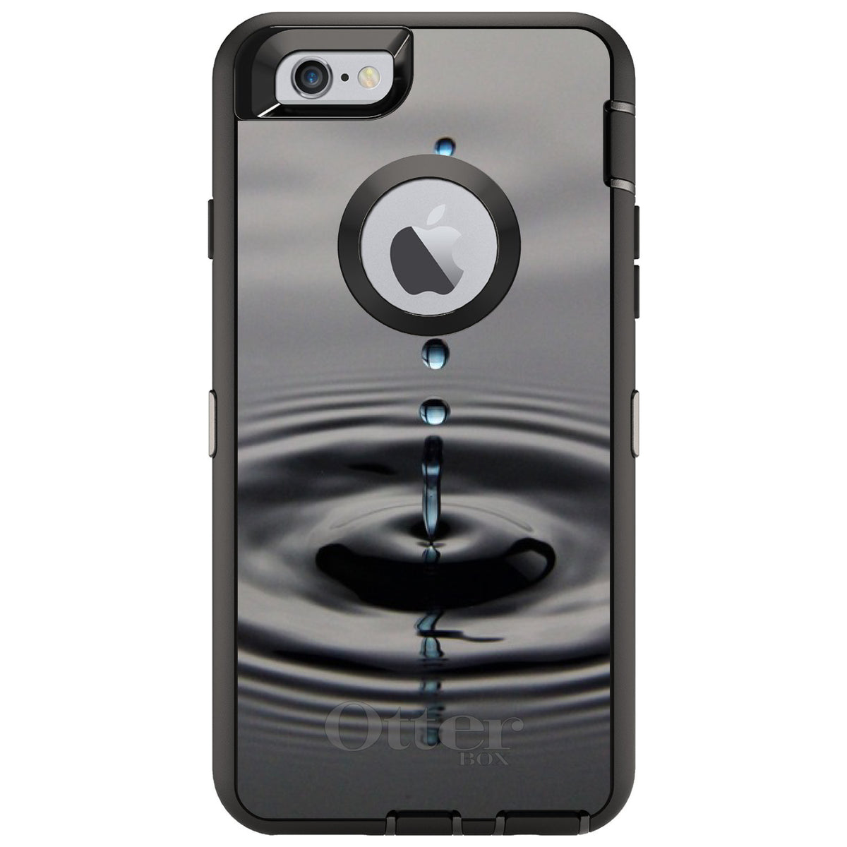 Single Water Droplet OtterBox Defender Case for iPhone & Galaxy, view 4