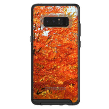 DistinctInk™ OtterBox Symmetry Series Case for Apple iPhone / Samsung Galaxy / Google Pixel - Orange Autumn Leaves