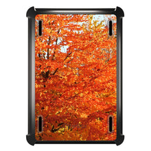 DistinctInk™ OtterBox Defender Series Case for Apple iPad / iPad Pro / iPad Air / iPad Mini - Orange Autumn Leaves