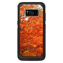 DistinctInk™ OtterBox Commuter Series Case for Apple iPhone or Samsung Galaxy - Orange Autumn Leaves