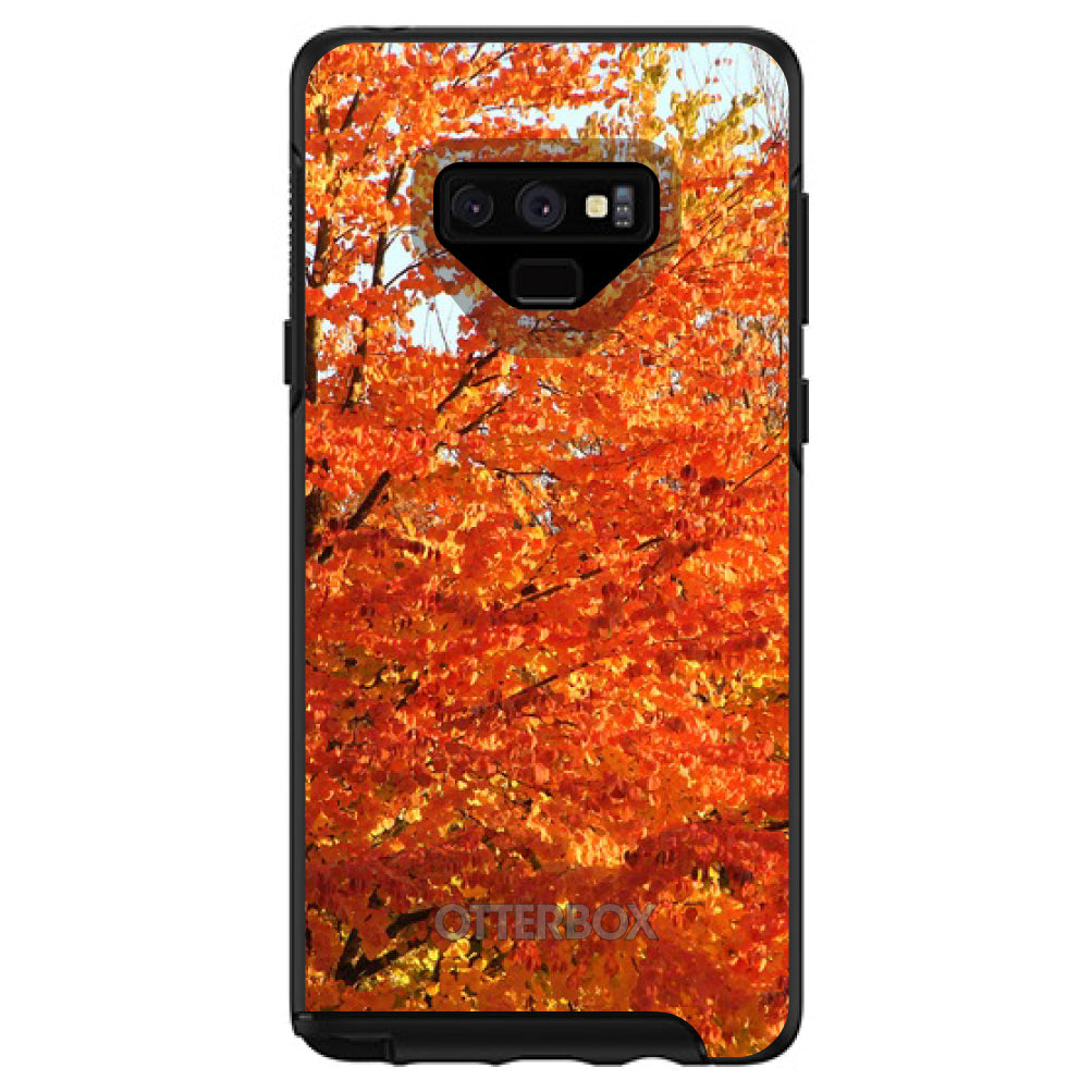 Orange Autumn Leaves OtterBox Symmetry Case for iPhone & Galaxy, view 13