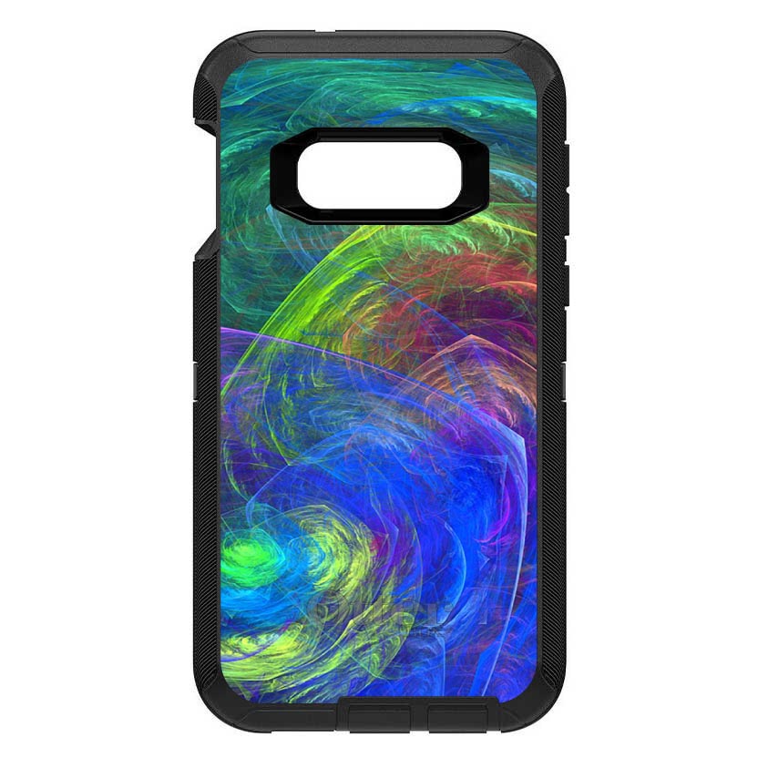 Abstract Color Light Swirl OtterBox Defender Case for iPhone & Galaxy, view 10