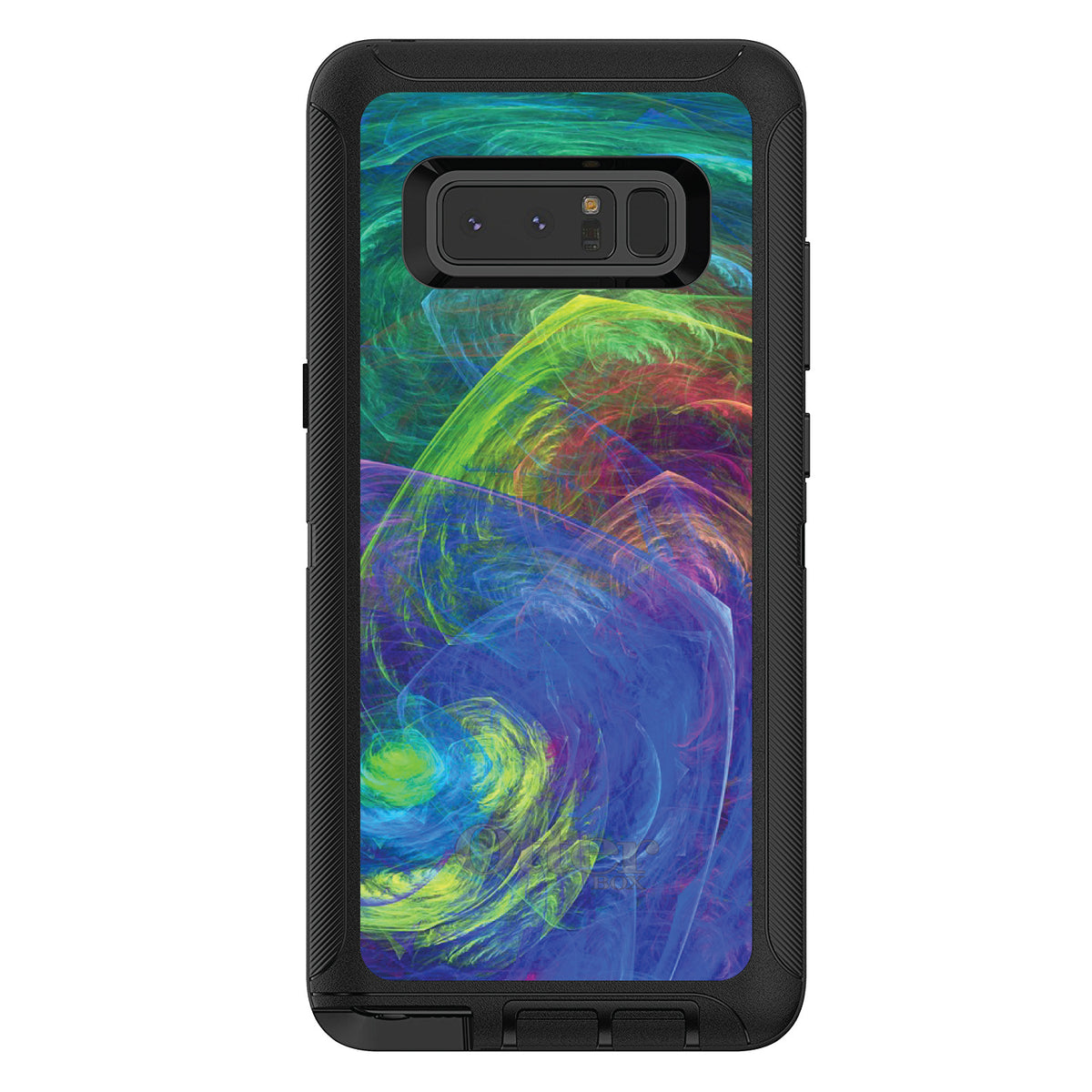 Abstract Color Light Swirl OtterBox Defender Case for iPhone & Galaxy, view 17